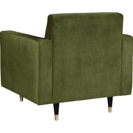 Meridian Lola Olive Velvet Chair