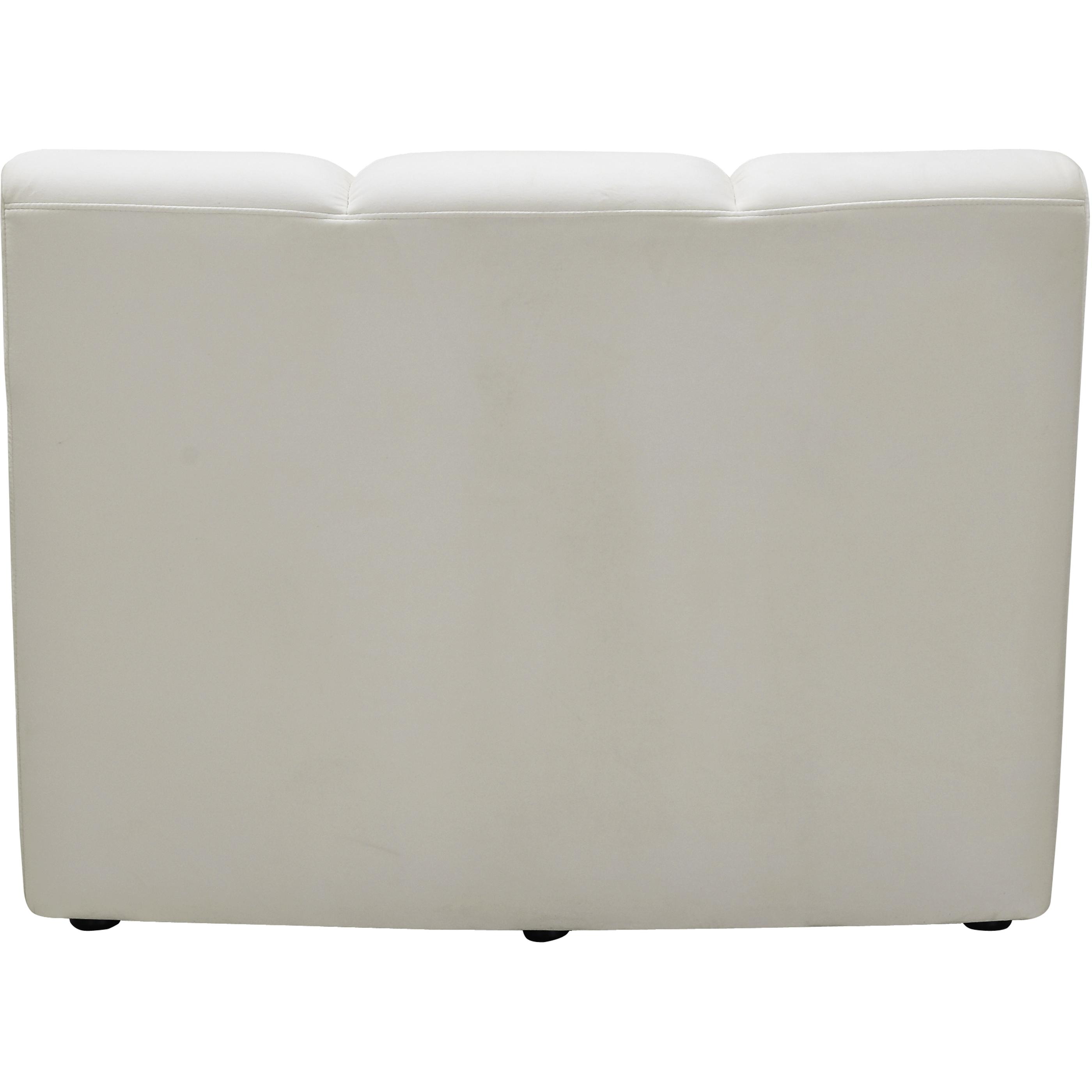 Meridian Infinity Cream Velvet Modular Chair