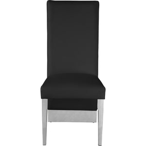 Meridian Porsha Black Vegan Leather Dining Chair