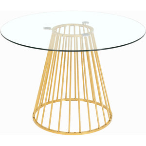 Meridian Gio Gold Dining Table