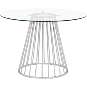 Meridian Gio Chrome Dining Table