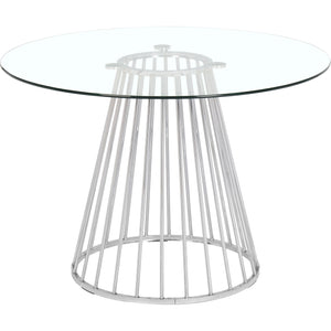 Meridian Gio Chrome Dining Table