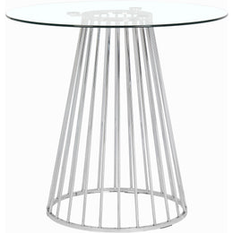 Meridian Gio Chrome Counter Height Table