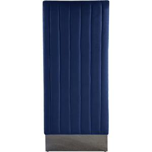 Meridian Porsha Navy Velvet Dining Chair