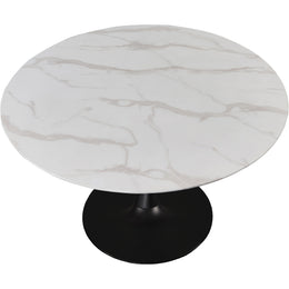 Meridian Holly Matte Black Dining Table