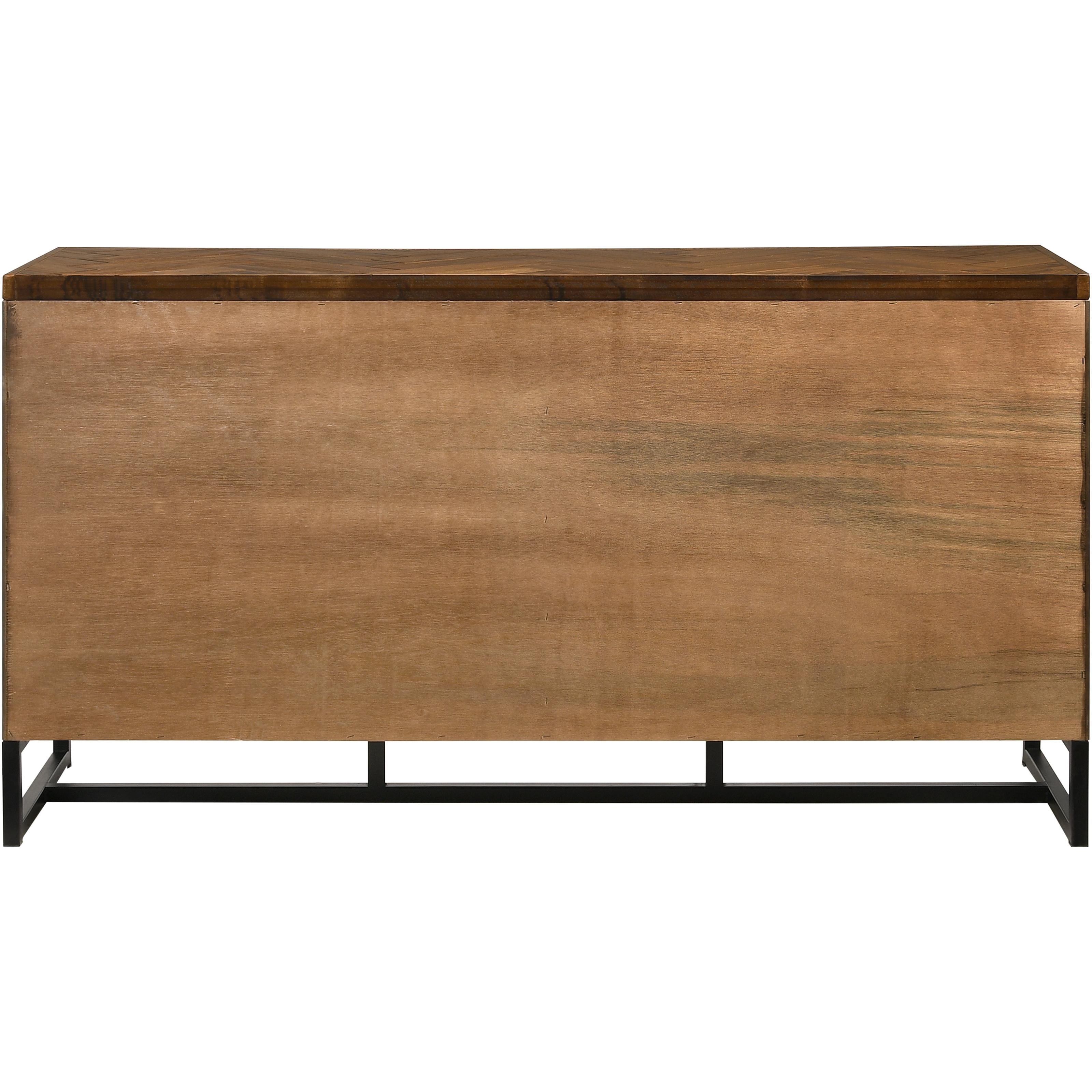 Meridian Reed Antique Coffee Dresser