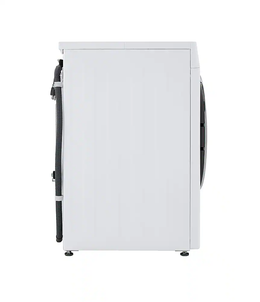 LG - 2.4 Cu. Ft. High-Efficiency Smart Front Load Washer and Electric Dryer Combo with Steam and Sensor Dry - White