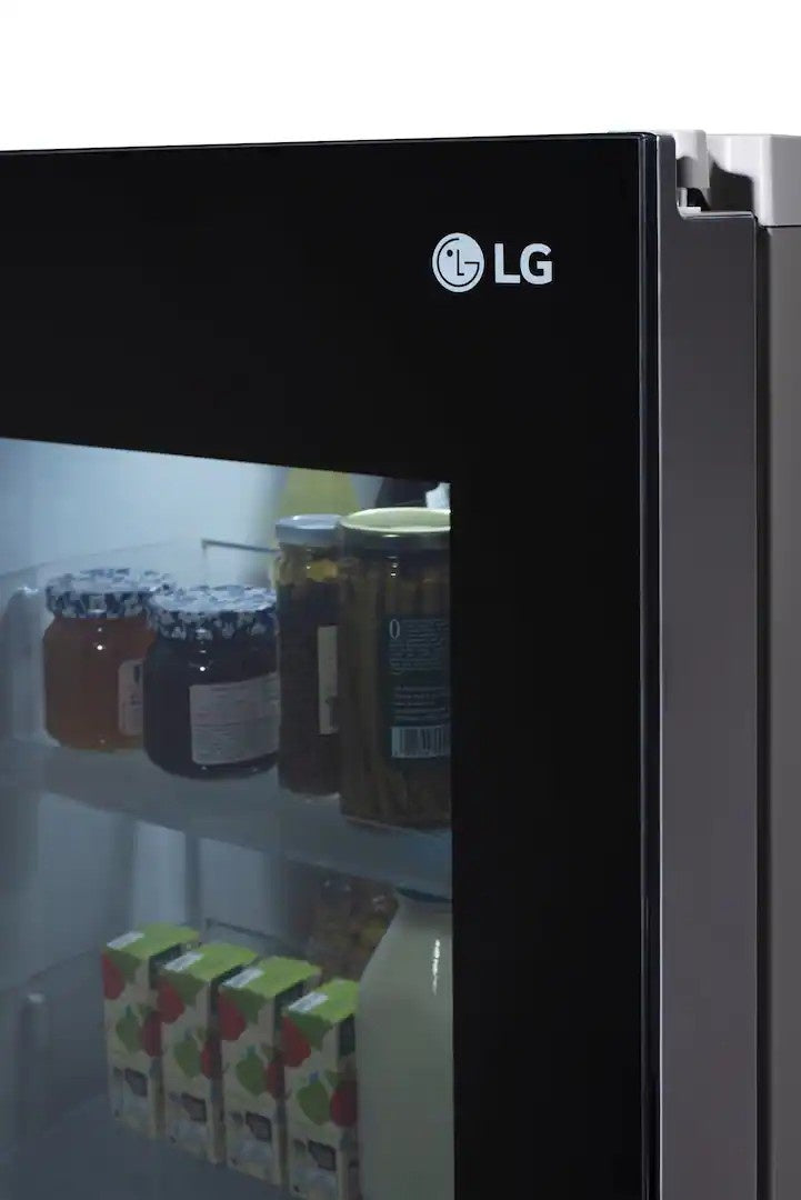 LG - 36-in Wide 27.1 Cu. Ft. Side-by-Side Smart Refrigerator with Craft Ice - Stainless Steel