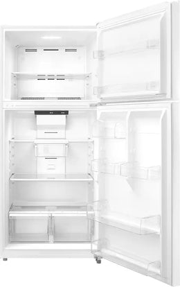 Insignia™ - 30 in. Wide 18 Cu. Ft. Top-Freezer Refrigerator with ENERGY STAR Certification - White