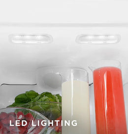 GE - 36 in. Wide 25.3 Cu. Ft. Side-by-Side Refrigerator with External Ice & Water Dispenser - Stainless Steel