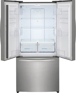 Frigidaire - 32 in. Wide 17.6 Cu. Ft. Counter-Depth French Door Refrigerator - Fingerprint-Resistant Stainless Steel Look