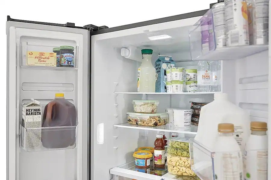Frigidaire - 32 in. Wide 17.6 Cu. Ft. Counter-Depth French Door Refrigerator - Fingerprint-Resistant Stainless Steel Look