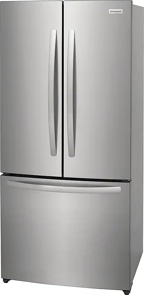 Frigidaire - 32 in. Wide 17.6 Cu. Ft. Counter-Depth French Door Refrigerator - Fingerprint-Resistant Stainless Steel Look