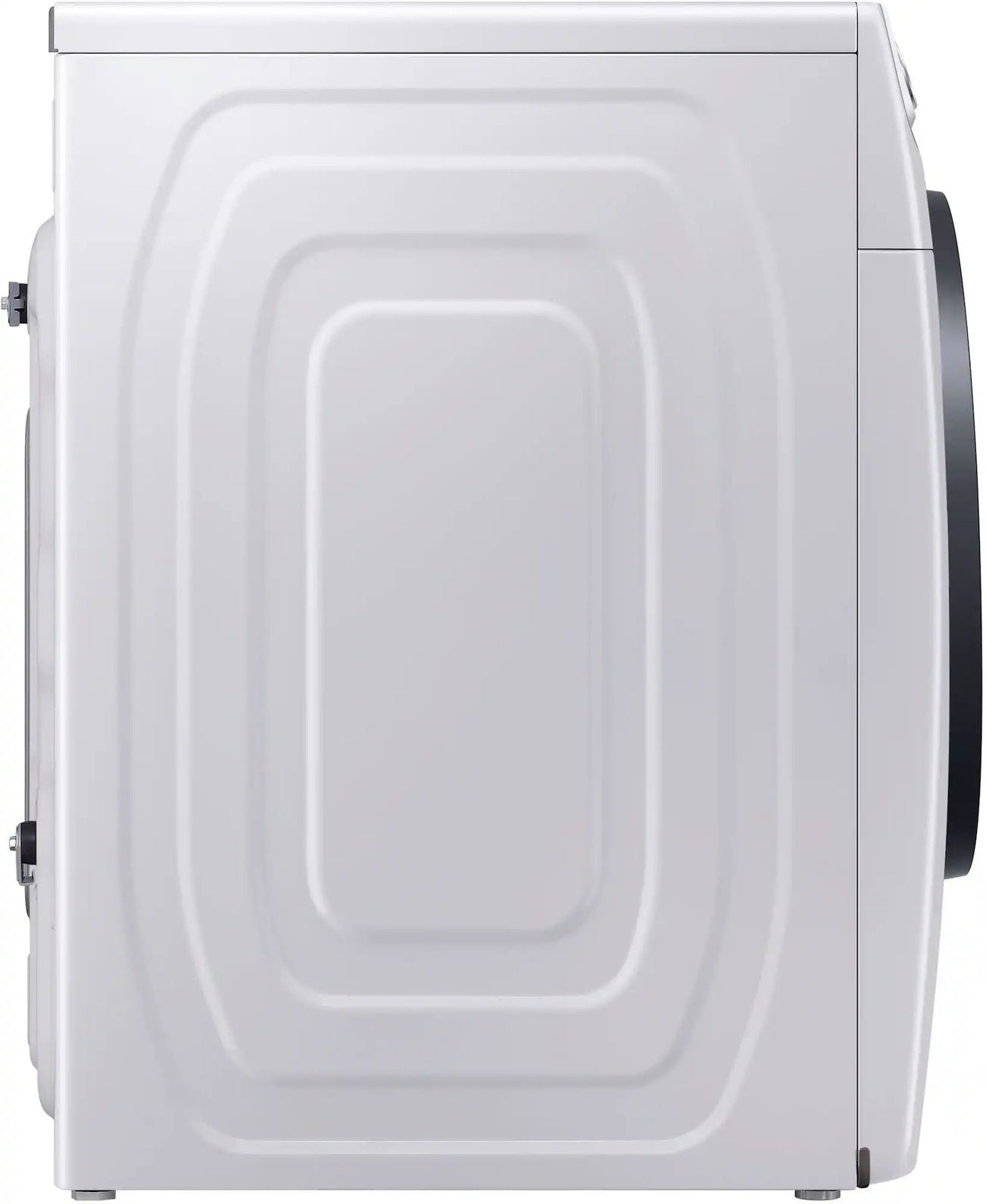 Package - Samsung - 4.5 Cu. Ft. High-Efficiency Stackable Smart Front Load Washer with Steam and Super Speed Wash and 7.5 Cu. Ft. Stackable Smart Electric Dryer with Steam Sanitize+ - White