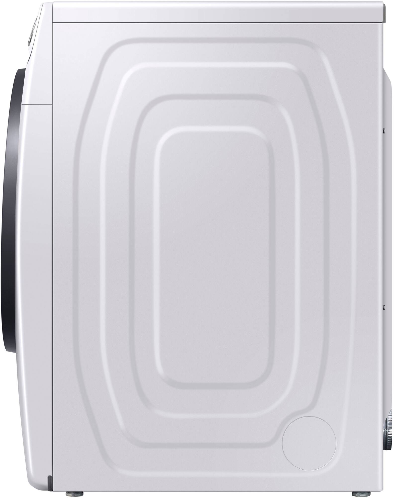 Package - Samsung - 4.5 Cu. Ft. High-Efficiency Stackable Smart Front Load Washer with Steam and Super Speed Wash and 7.5 Cu. Ft. Stackable Smart Electric Dryer with Steam Sanitize+ - White