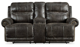 Grearview PWR REC Loveseat/CON/ADJ HDRST