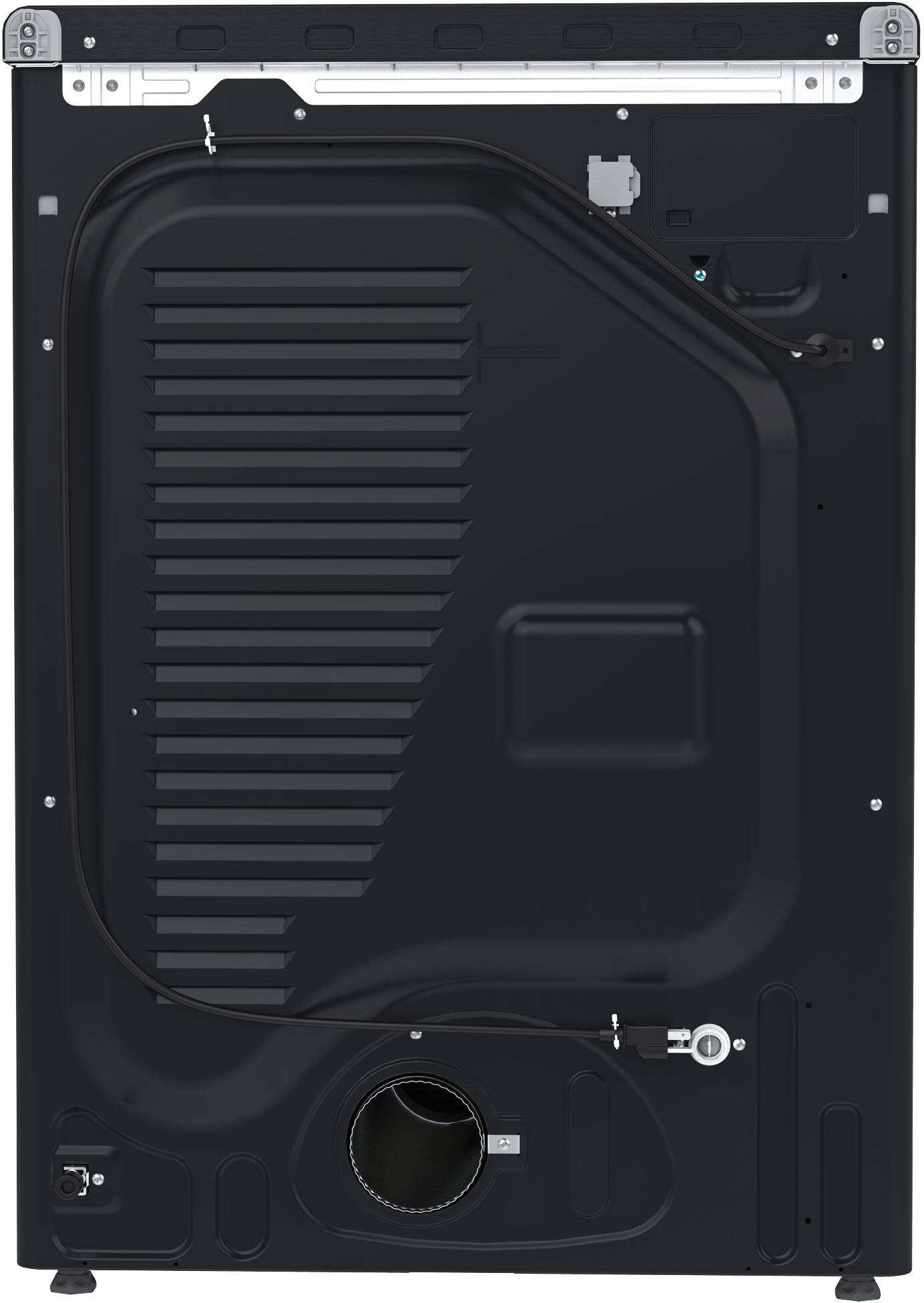 Package - Samsung - 5.0 Cu. Ft. High-Efficiency Stackable Smart Front Load Washer with Steam and Super Speed Wash and 7.5 Cu. Ft. Stackable Smart Gas Dryer with Steam and Sensor Dry - Brushed Black