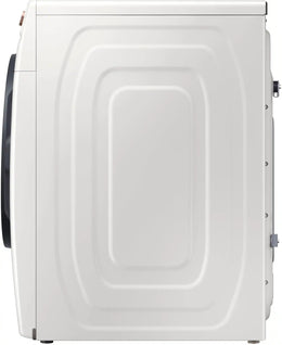 Package - Samsung - 5.0 Cu. Ft. High-Efficiency Stackable Smart Front Load Washer with Steam and Super Speed Wash and 7.5 Cu. Ft. Stackable Smart Electric Dryer with Steam and Sensor Dry - Ivory