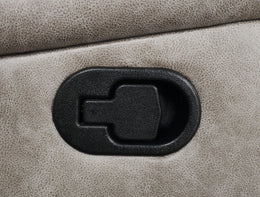Greer Upholstered Motion Reclining Loveseat Brown