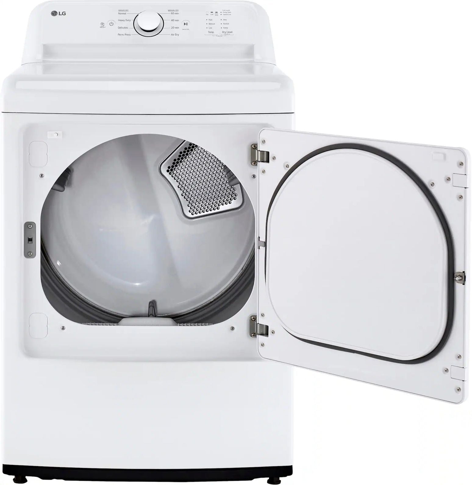 Package - LG - 4.1 Cu. Ft. High-Efficiency Top Load Washer with TurboDrum Technology and 7.3 Cu. Ft. Electric Dryer with Sensor Dry - White