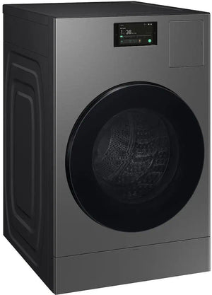 Samsung - 5.3 cu. ft. Bespoke AI Ventless Smart All-In-One Front Load Washer/Electric Dryer Combo with Ventless Heat Pump - Dark Steel