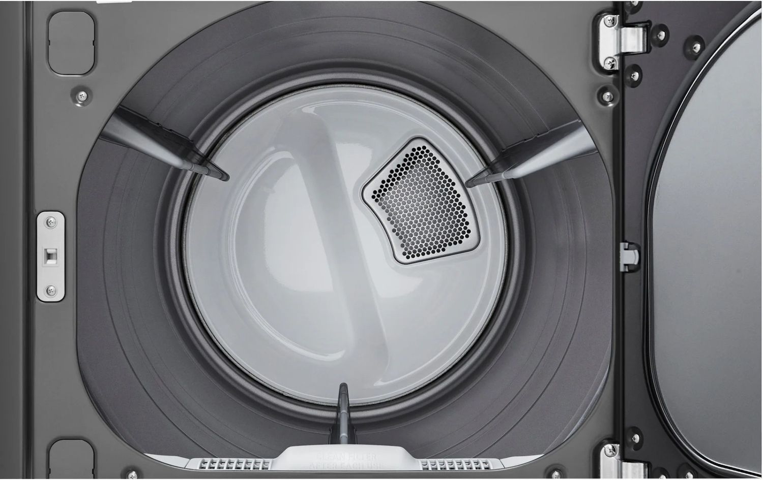 Package - LG - 4.1 Cu. Ft. High-Efficiency Top Load Washer with TurboDrum Technology and 7.3 Cu. Ft. Electric Dryer with Sensor Dry - Monochrome Grey