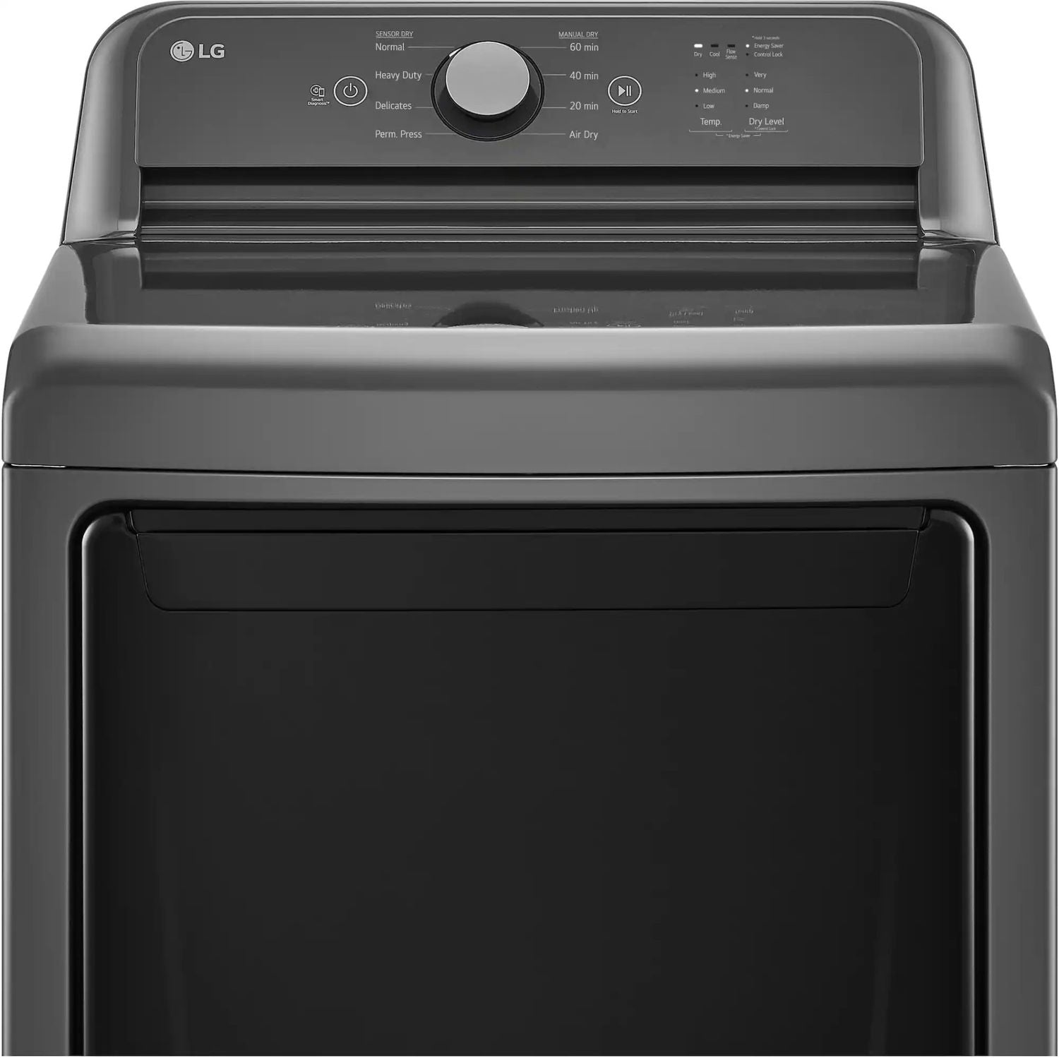 Package - LG - 4.1 Cu. Ft. High-Efficiency Top Load Washer with TurboDrum Technology and 7.3 Cu. Ft. Electric Dryer with Sensor Dry - Monochrome Grey