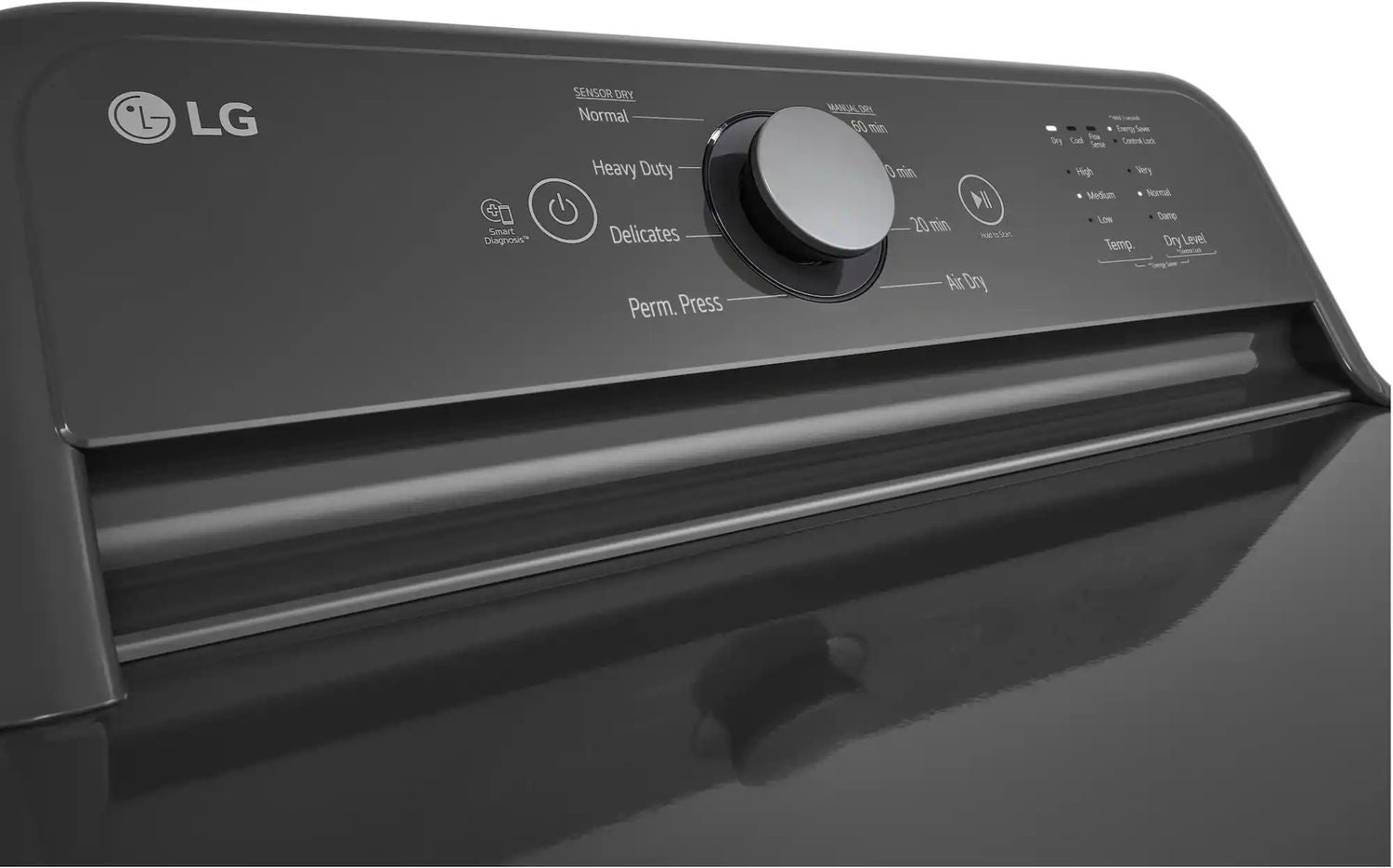 Package - LG - 4.1 Cu. Ft. High-Efficiency Top Load Washer with TurboDrum Technology and 7.3 Cu. Ft. Electric Dryer with Sensor Dry - Monochrome Grey