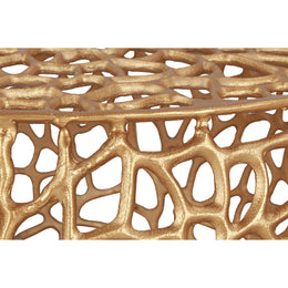 Meridian Priya Gold Coffee Table