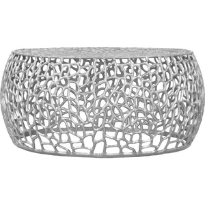 Meridian Priya Silver Coffee Table