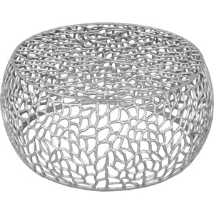 Meridian Priya Silver Coffee Table