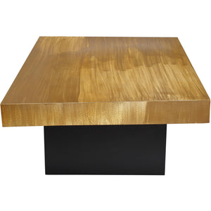 Meridian Palladium Gold Coffee Table