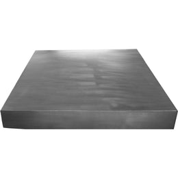Meridian Palladium Silver End Table