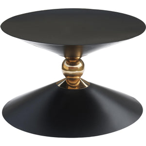 Meridian Malia Black / Gold Coffee Table