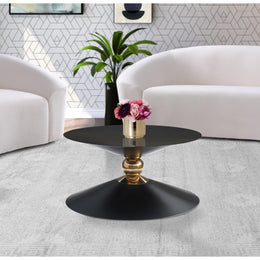 Meridian Malia Black / Gold Coffee Table