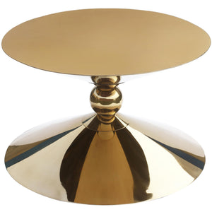 Meridian Malia Gold Coffee Table