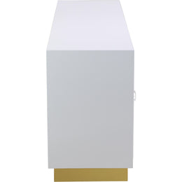 Meridian Cosmopolitan White Lacquer Sideboard/Buffet