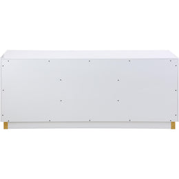 Meridian Cosmopolitan White Lacquer Sideboard/Buffet
