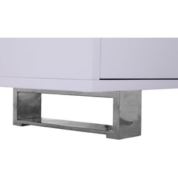 Meridian Excel White Lacquer Sideboard/Buffet
