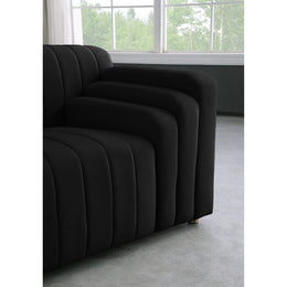 Meridian Naya Black Velvet Chair