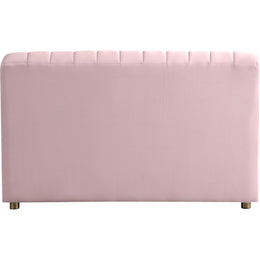 Meridian Naya Pink Velvet Chair