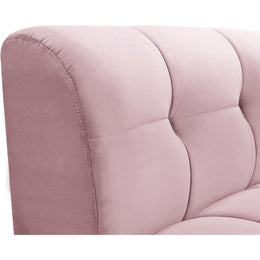Meridian Limitless Pink Velvet Modular Chair