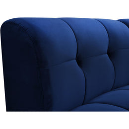 Meridian Limitless Navy Velvet Modular Chair