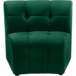Meridian Limitless Green Velvet Modular Chair