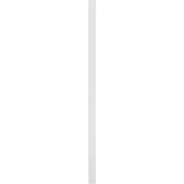 Meridian Modernist White Gloss Mirror
