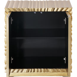 Meridian Golda Gold Side Table