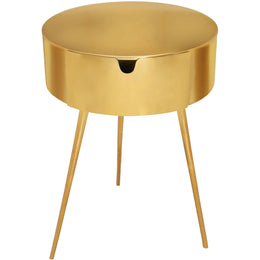 Meridian Bali Gold Night Stand