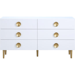 Meridian Zayne White Dresser