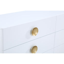 Meridian Zayne White Dresser