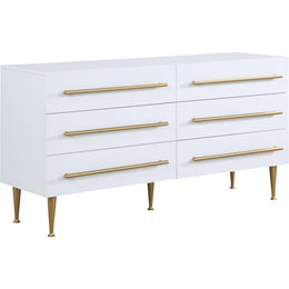 Meridian Marisol White Dresser
